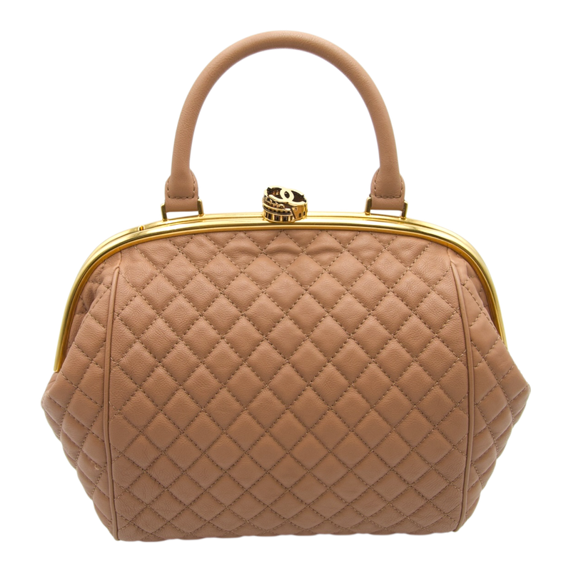 Chanel Colosseum Lock Bowling Bag