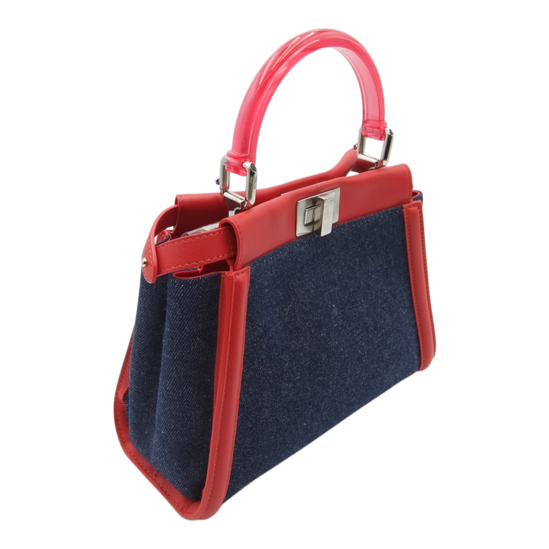Fendi Denim Peekaboo Shoulderbag