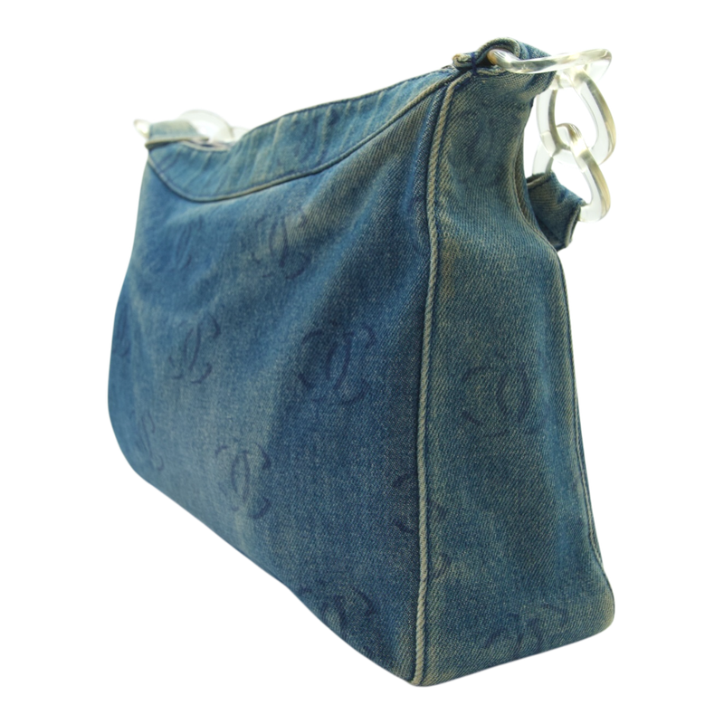 Chanel Vintage Denim Shoulder Bag