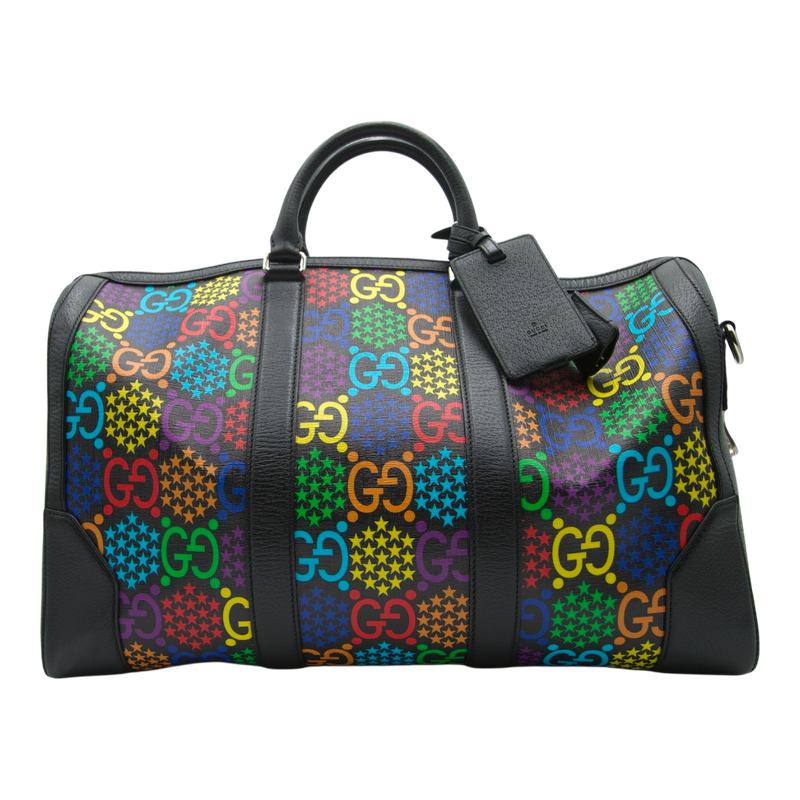 Gucci Carry On Duffle GG Psychedelic Medium Black