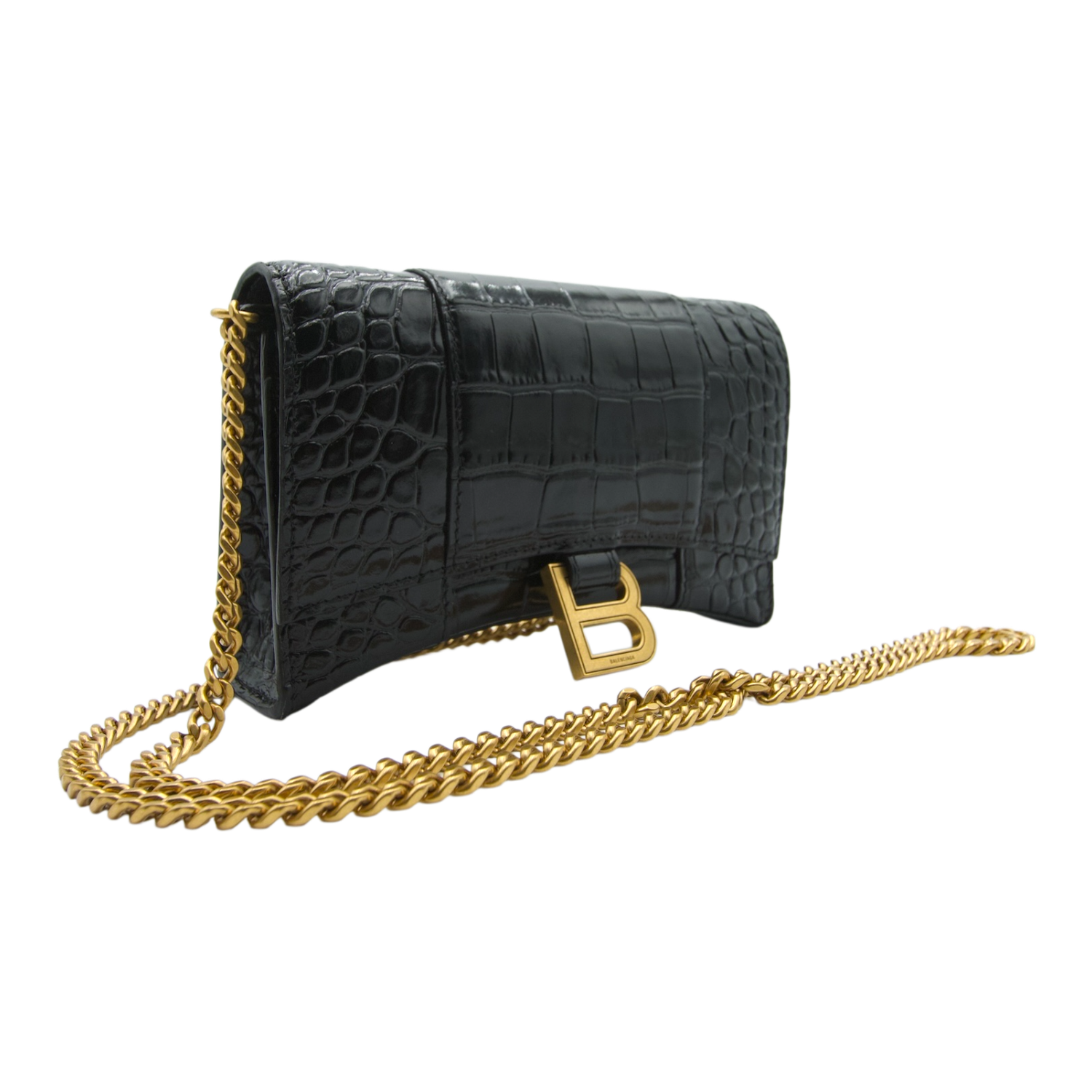 Balenciaga Hourglass Wallet on Chain