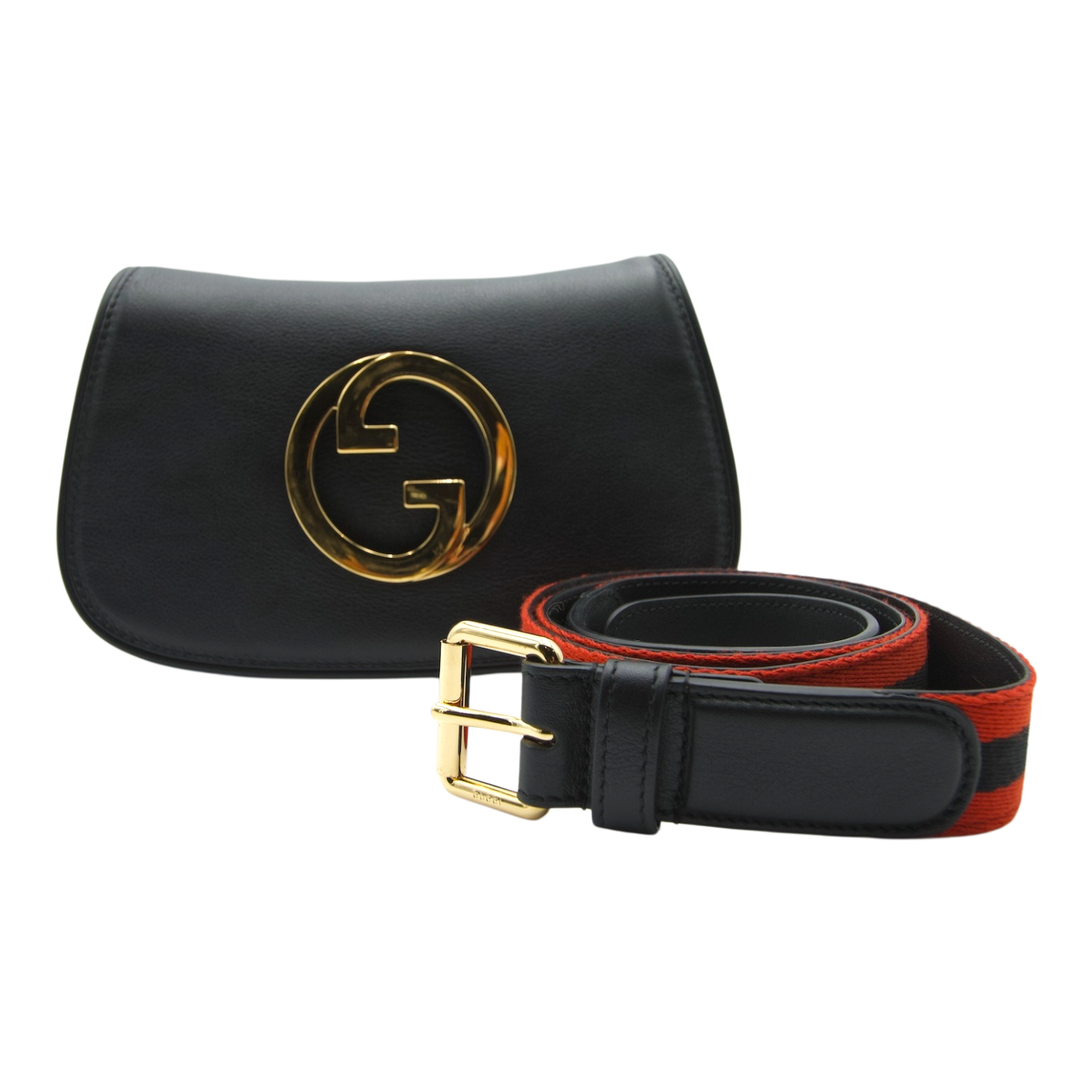 Gucci Blondie Leather Belt Bag Black