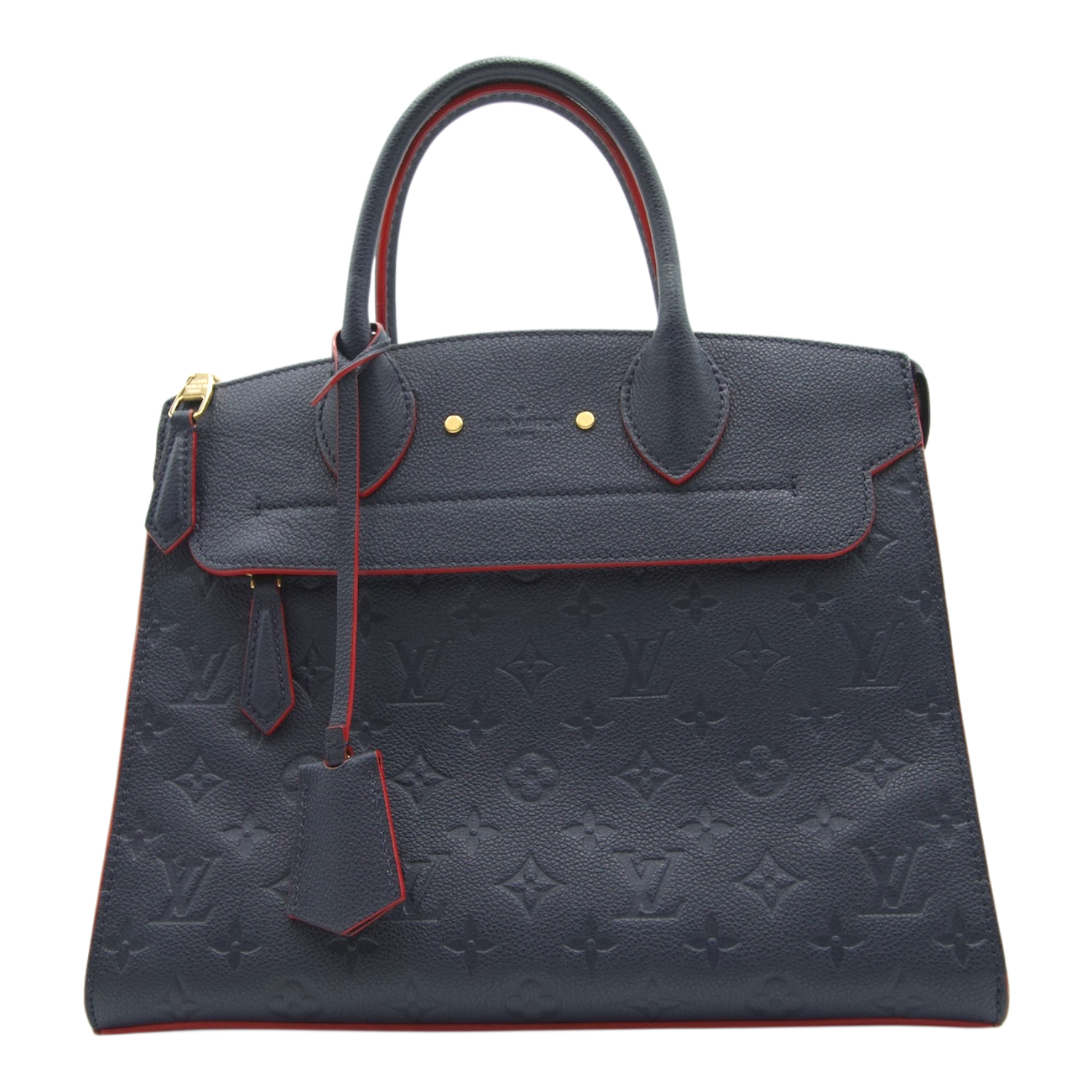 Louis Vuitton Marine Rouge Pont Neuf Empreinte Bag