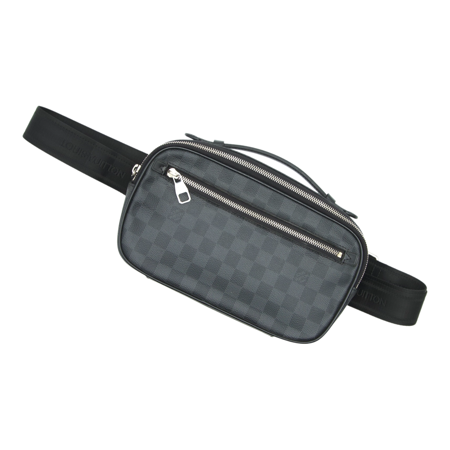 Louis Vuitton Damier Graphite Crossbody Black