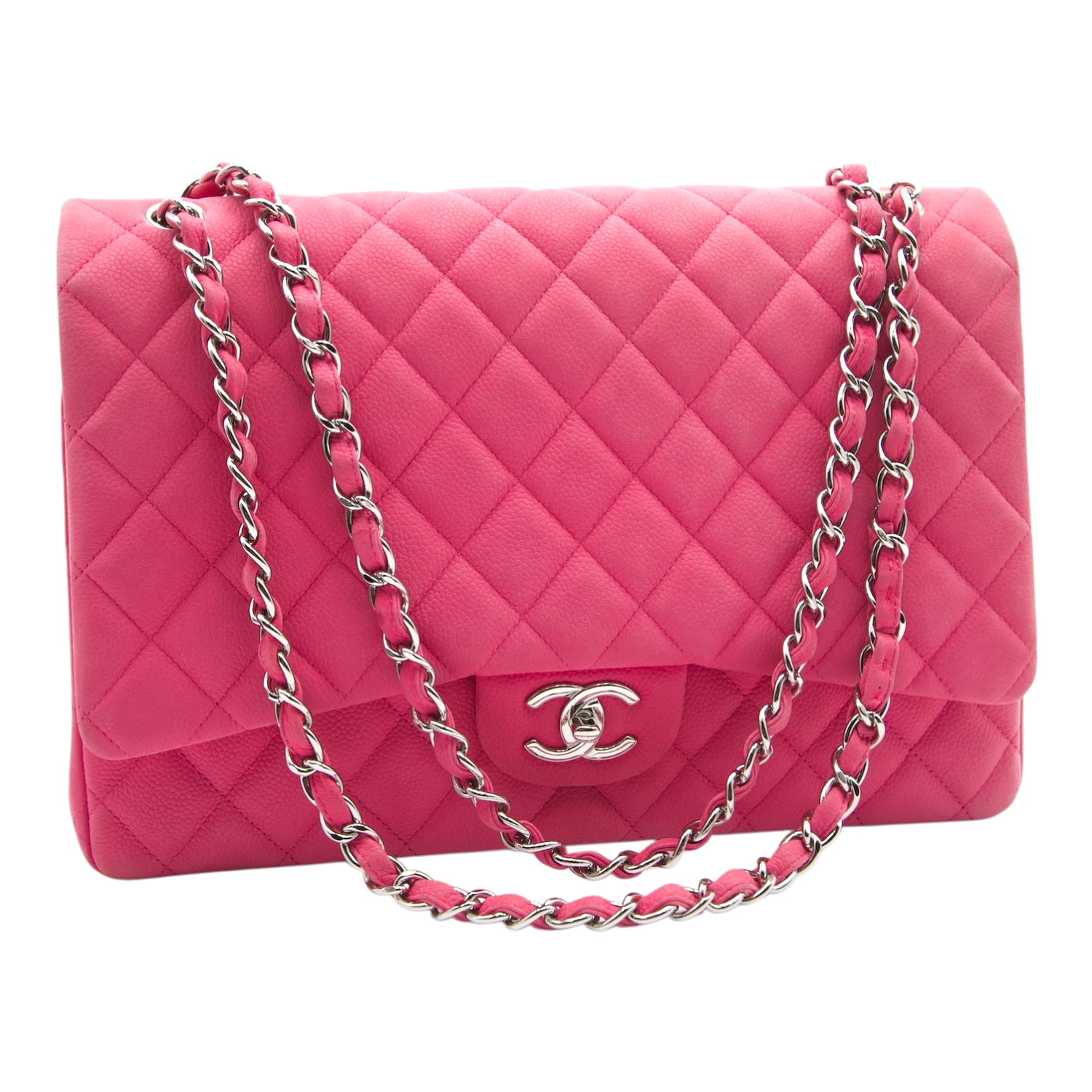 Chanel Classic Double Flap Bag, Bubblegum Pink Shoulderbag