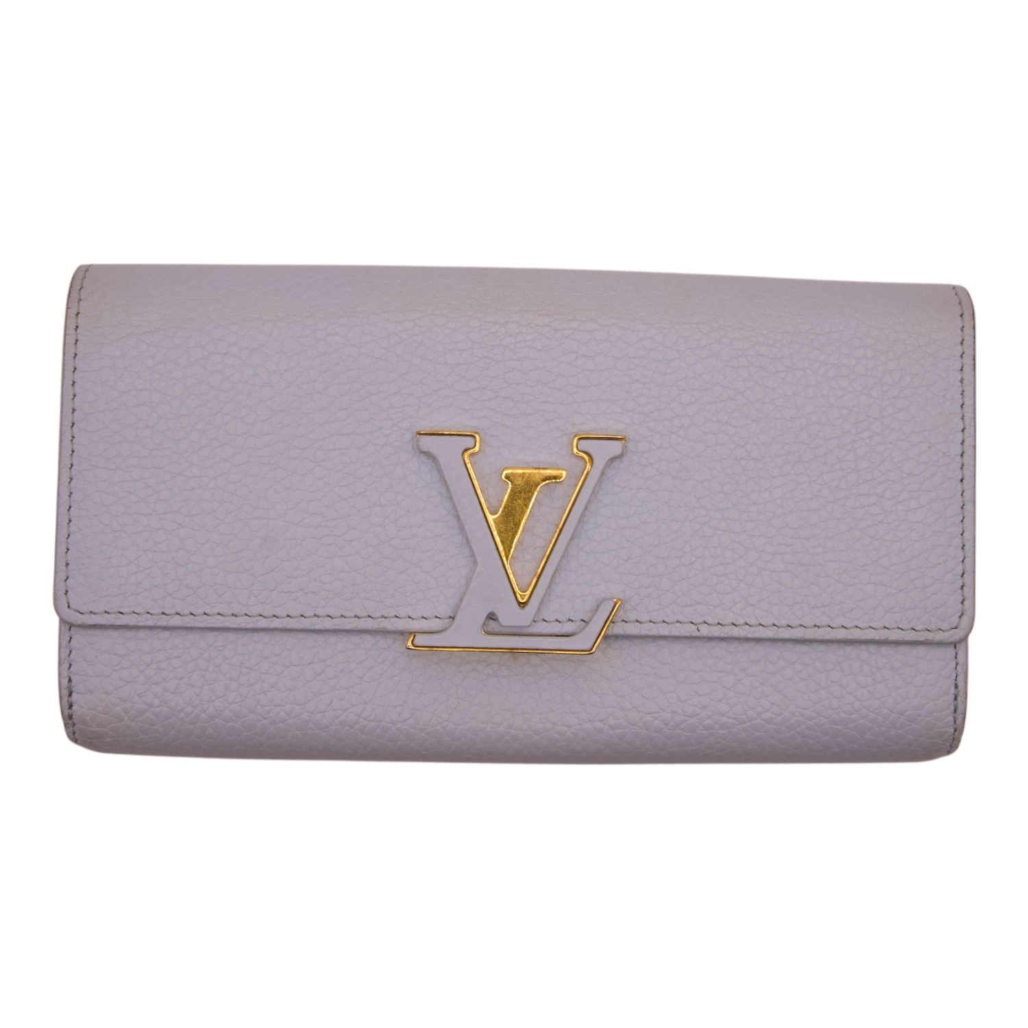 Louis Vuitton Capucines Long Wallet, Powder Blue