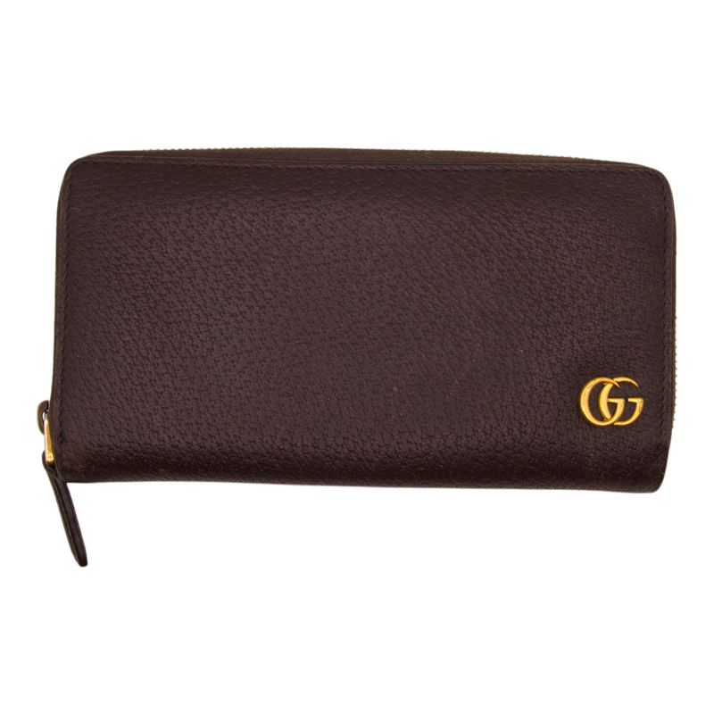 Gucci GG Marmont Wallet Brown