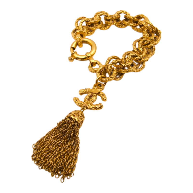 Chanel Tassel Link Bracelet