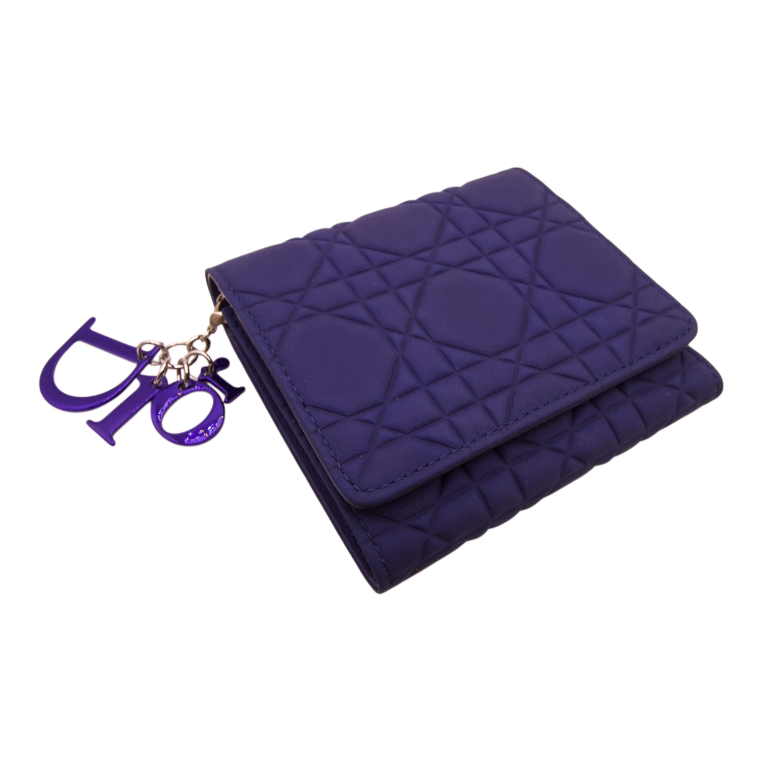 Dior Lady Dior Violet Wallet