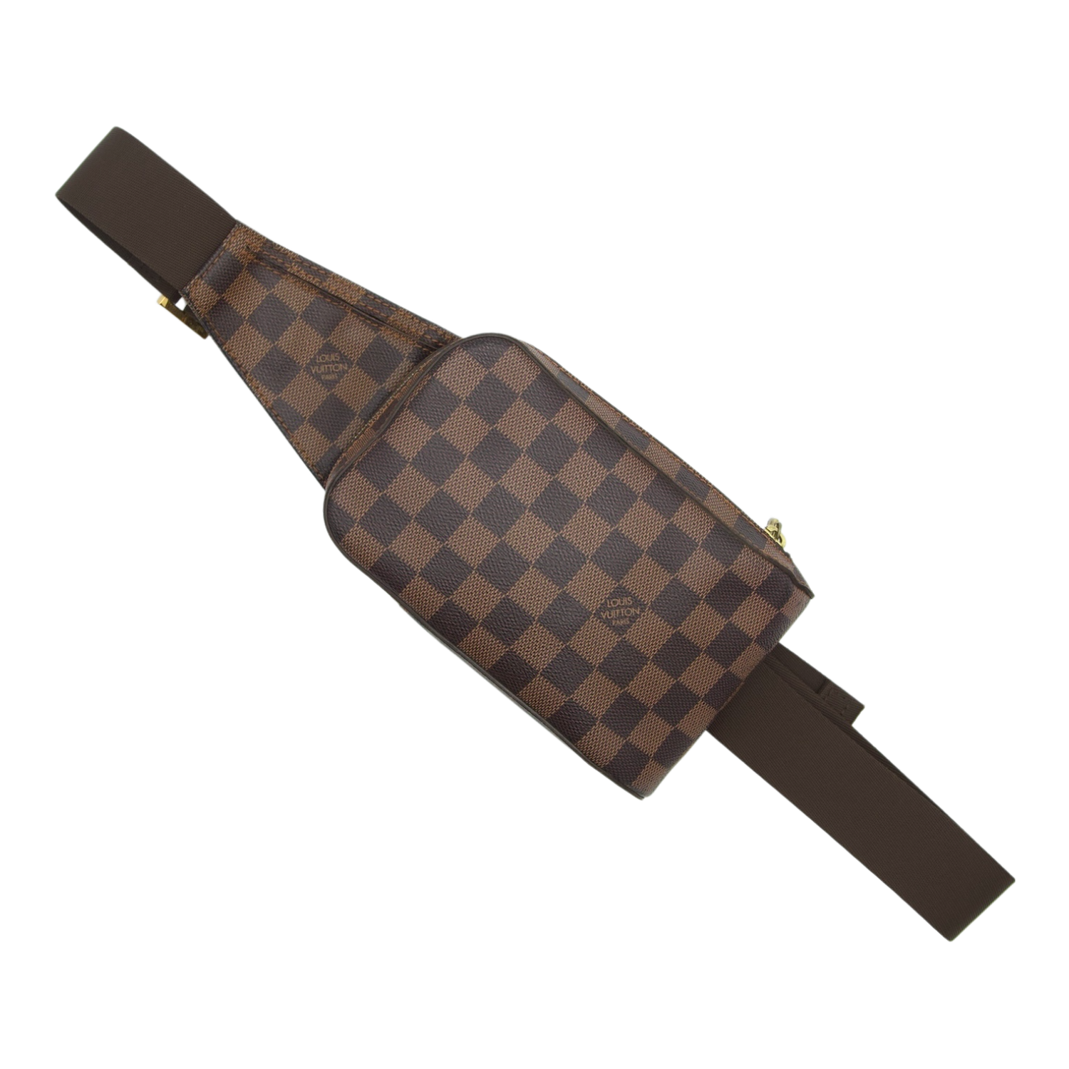 Louis Vuitton Geronimos Waist Bag Damier Ebene Canvas