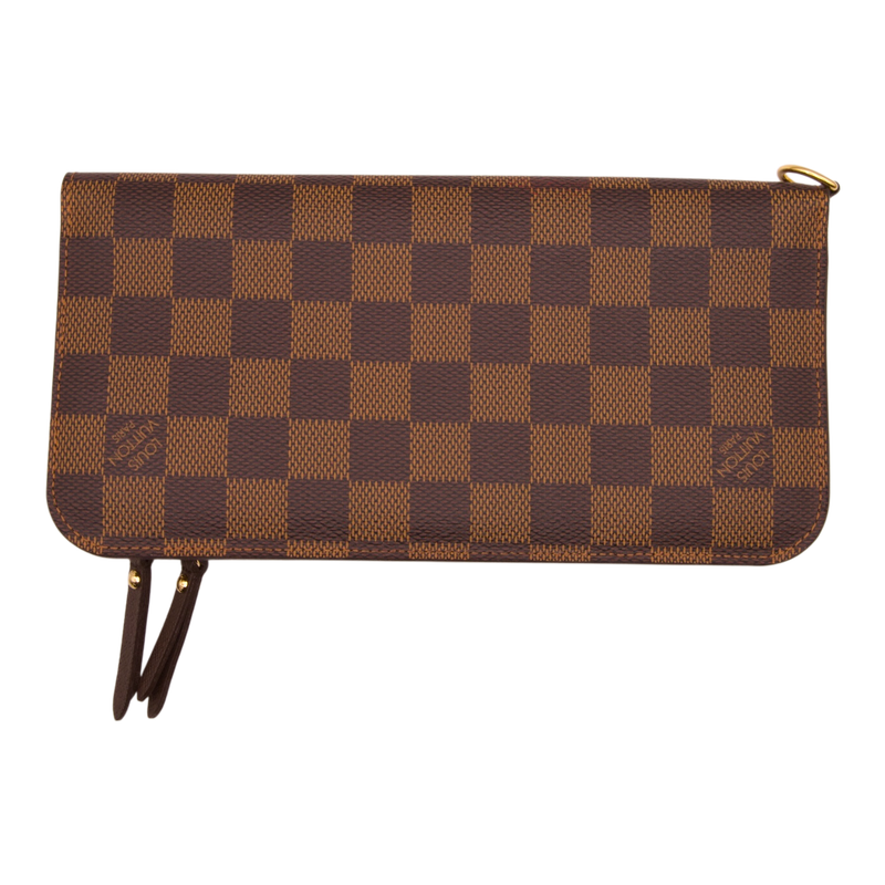 Louis Vuitton Damier Ebene Sarah Wallet (Initials on Wallet)