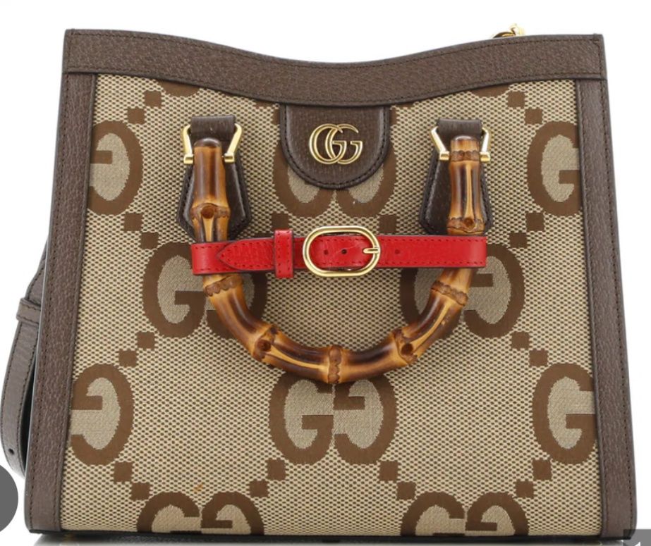 Gucci Diana GG Mini Tote Camel