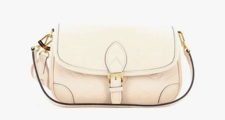 Louis Vuitton Diane Ivory Monogram Empreinte