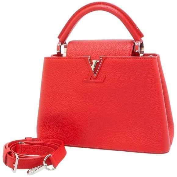 Louis Vuitton Capucines BB Red Taurillon Leather