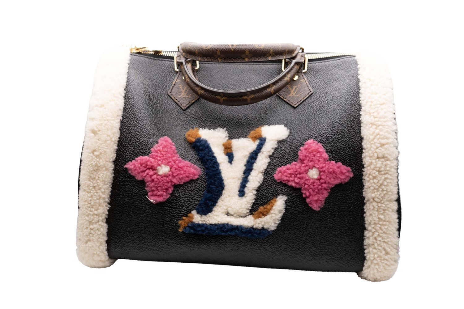 Louis Vuitton Monogram Teddy Speedy Bandoulieré 30