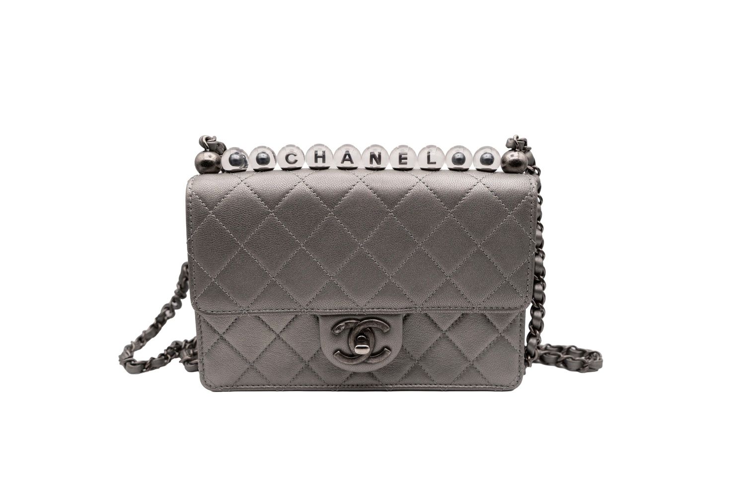 Chanel Medium Chic Pearls Argenté Bag