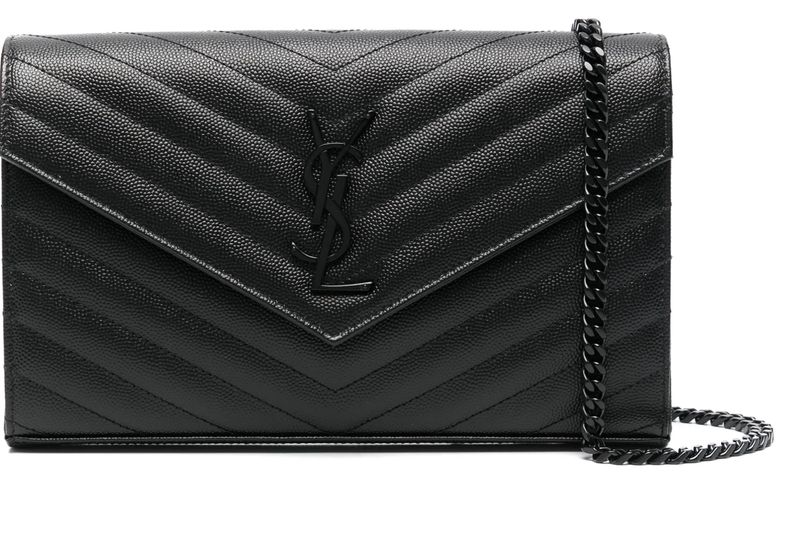 Saint Laurent Cassandre Matelassé Black