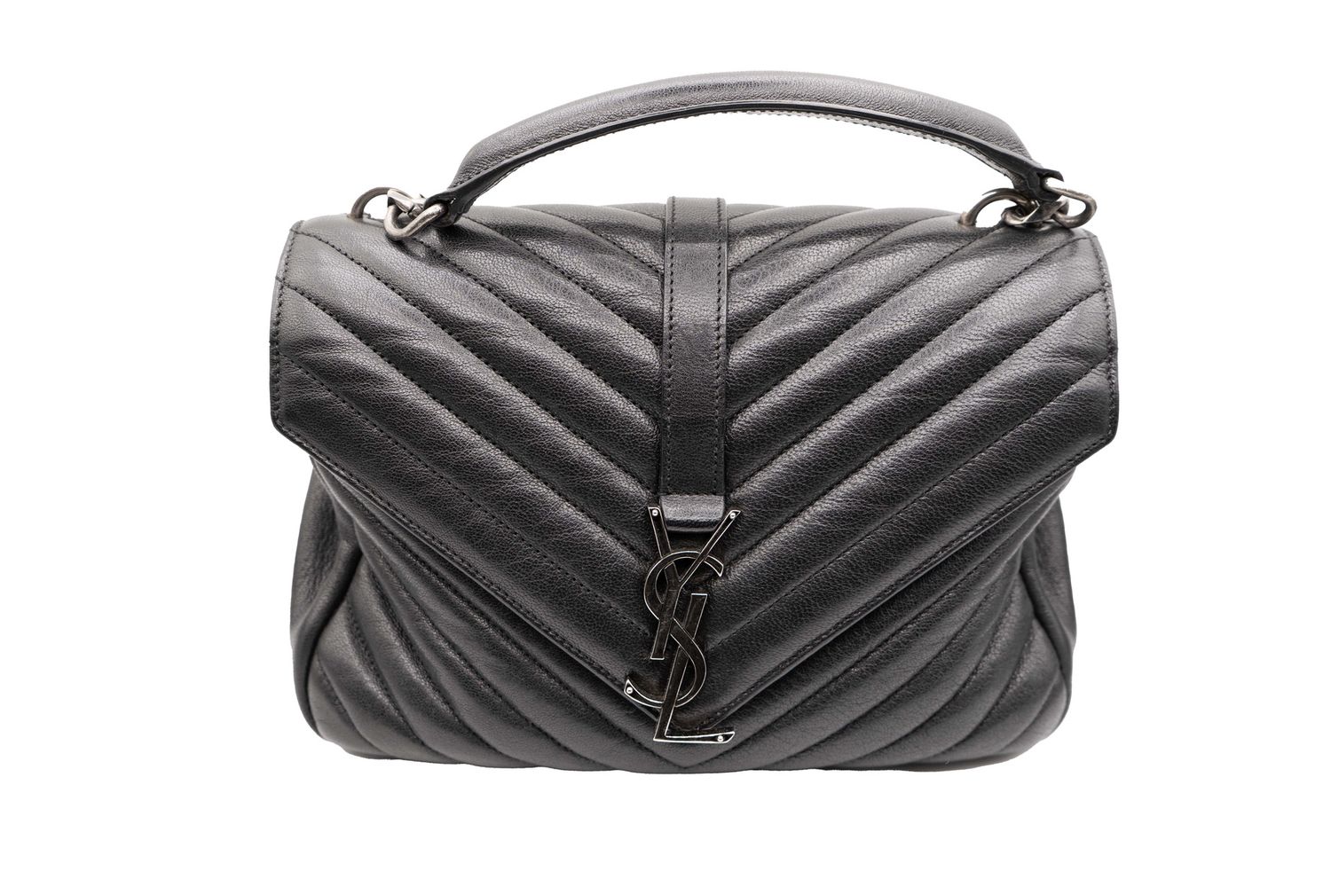 Saint Laurent College Medium Bag Black