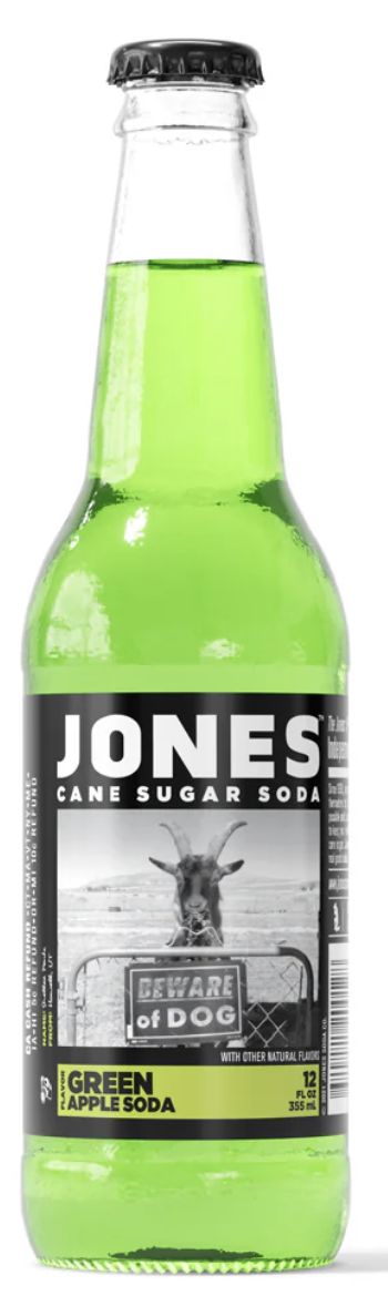 JONES GREEN APPLE SODA