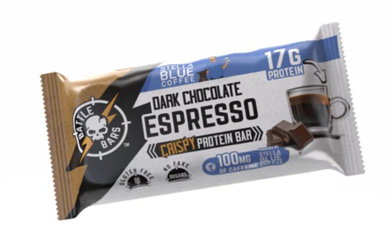 BATTLE BARS DARK CHOCOLATE ESPRESSO PROTEIN BAR