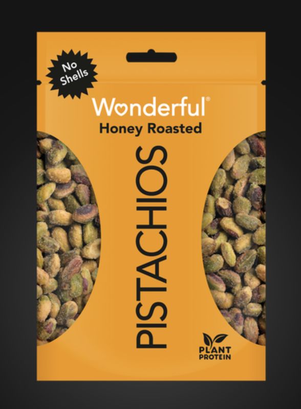 WONDERFUL PISTACHIOS HONEY ROASTED