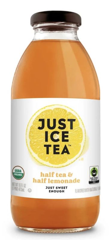 JUST ICE TEA HALF TEA &amp; HALF LEMONADE