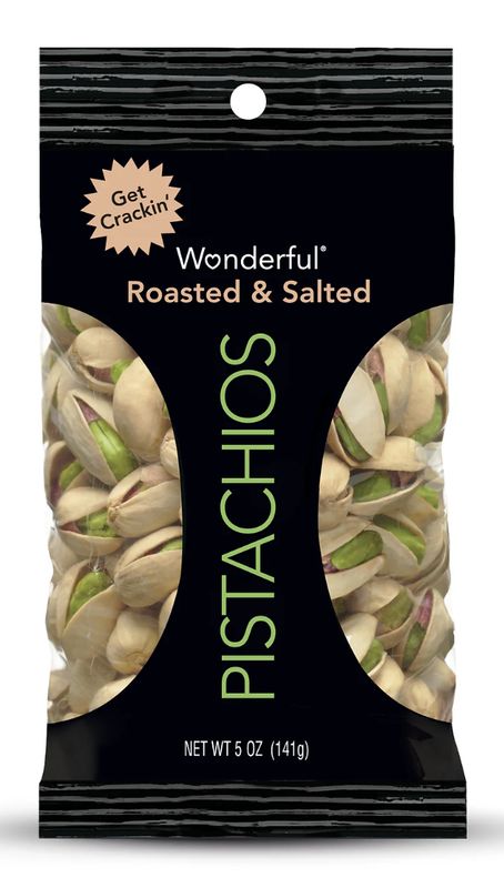 WONDERFUL PISTACHIOS ROASTED &amp; SALTED