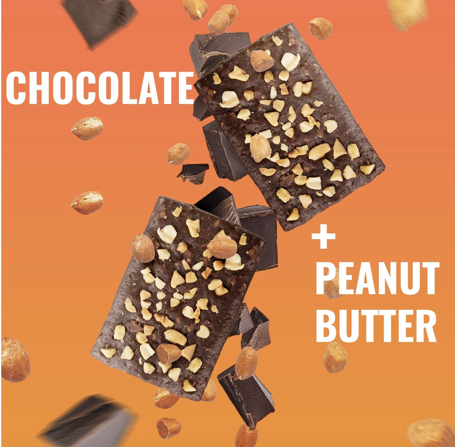 THE GFB CHOCOLATE + PEANUT BUTTER BAR