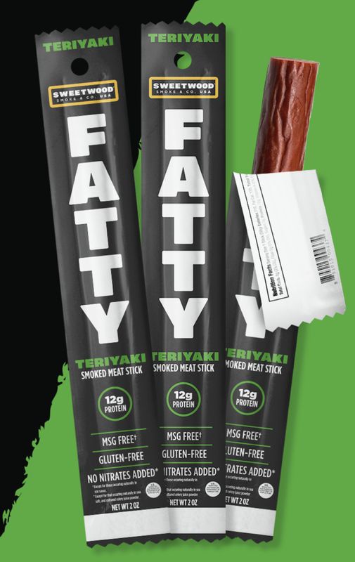 FATTY TERIYAKI SMOKED MEAT STICK