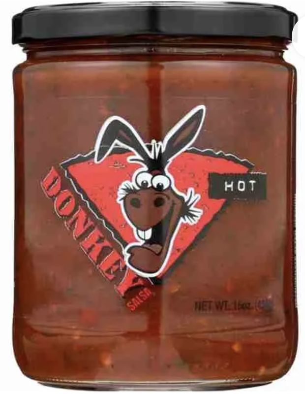 DONKEY HOT SALSA 16OZ