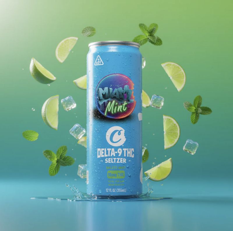 COOKIES MIAMI MINT SELTZER 10MG