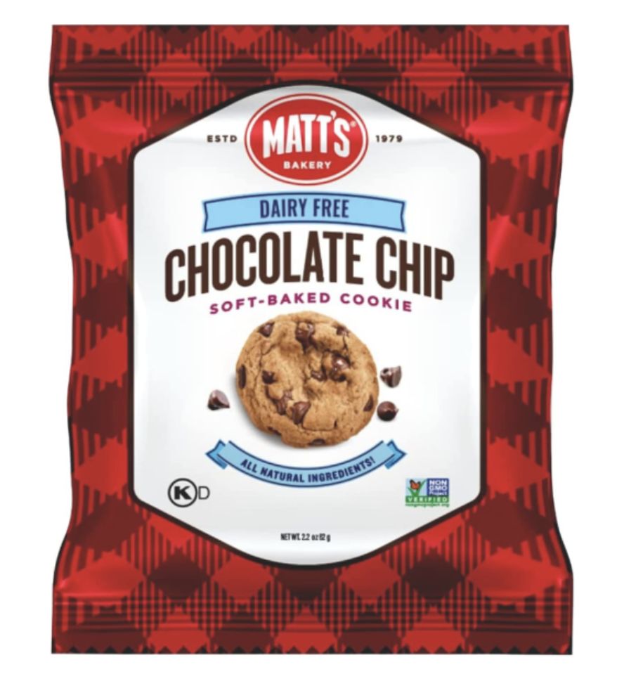 MATT&#39;S CHOCOLATE CHIP COOKIE NON DARIY