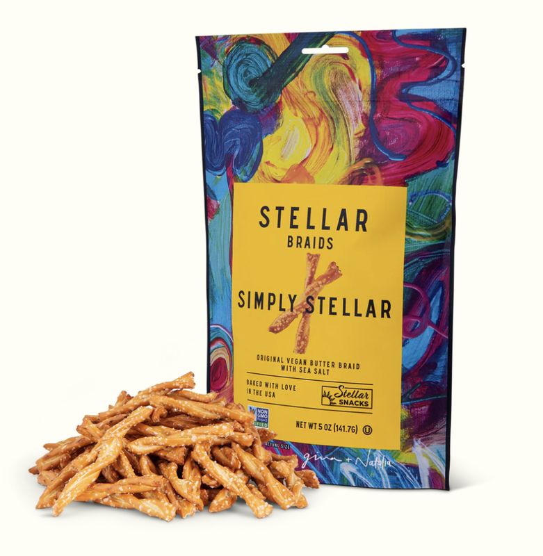 STELLAR SIMPLY STELLAR PRETZEL BRAIDS 5OZ