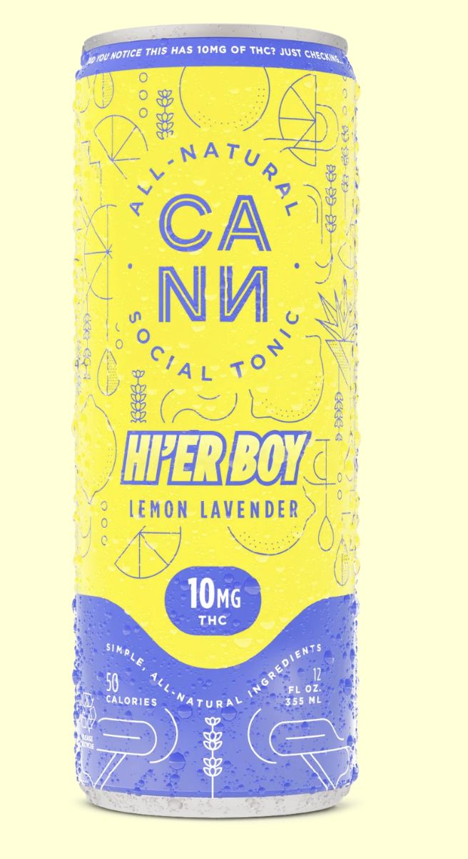 CANN LEMON LAVENDER HI&#39;ER BOY 10MG
