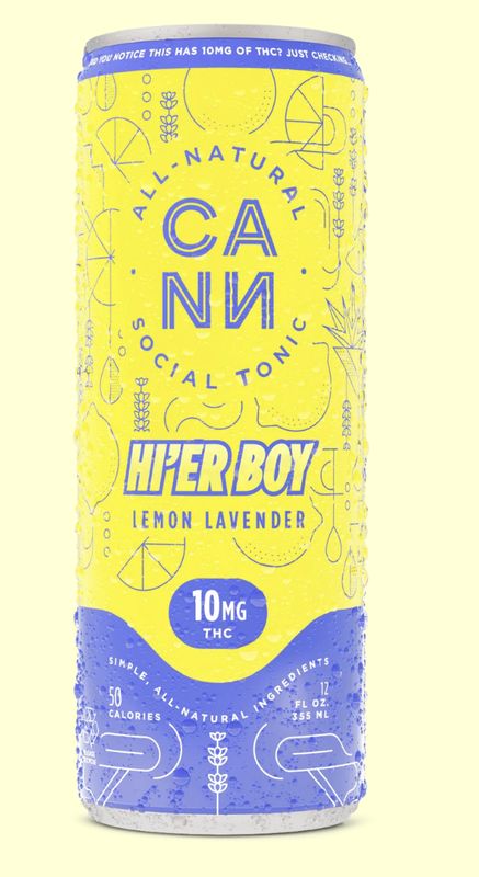 CANN LEMON LAVENDER HI&#39;ER BOY 10MG