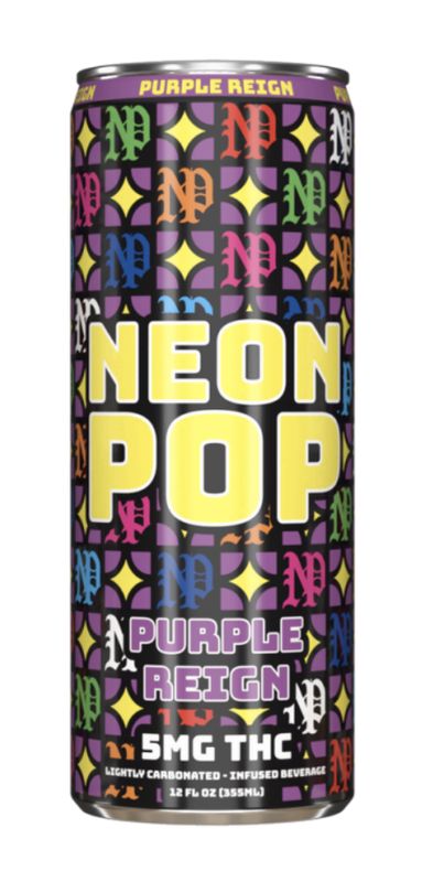 NEON POP PURPLE REIGN GRAPE 5MG