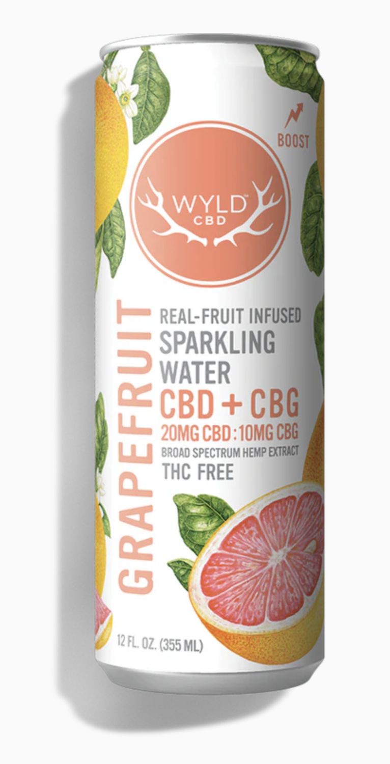 WYLD GRAPEFRUIT SPARKLING WATER CBD