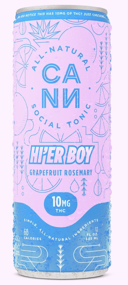 CANN GRAPEFRUIT ROSEMARY HI&#39;ER BOY 10MG