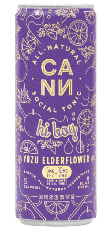 CANN YUZU ELDERFLOWER HI BOY 5MG