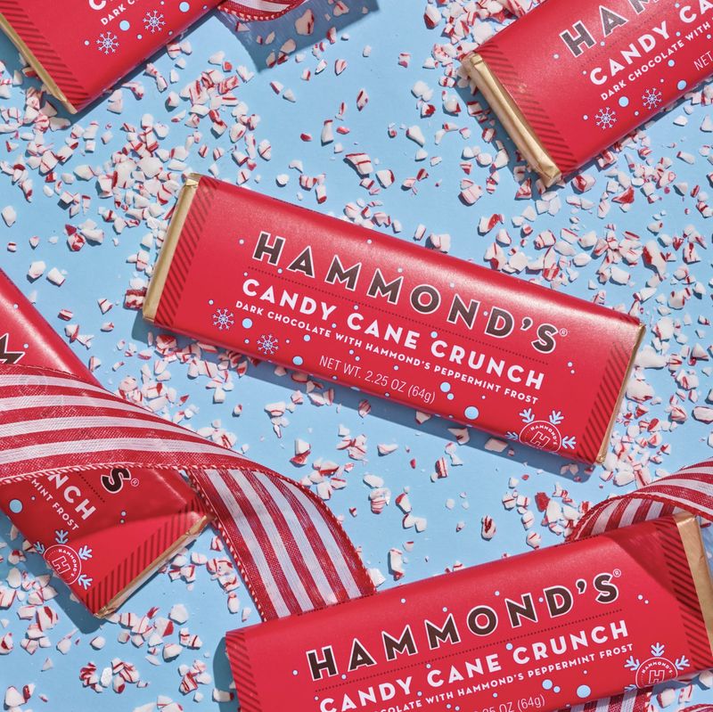 HAMMOND'S CANDY CANE CRUNCH CHOCOLATE BARS