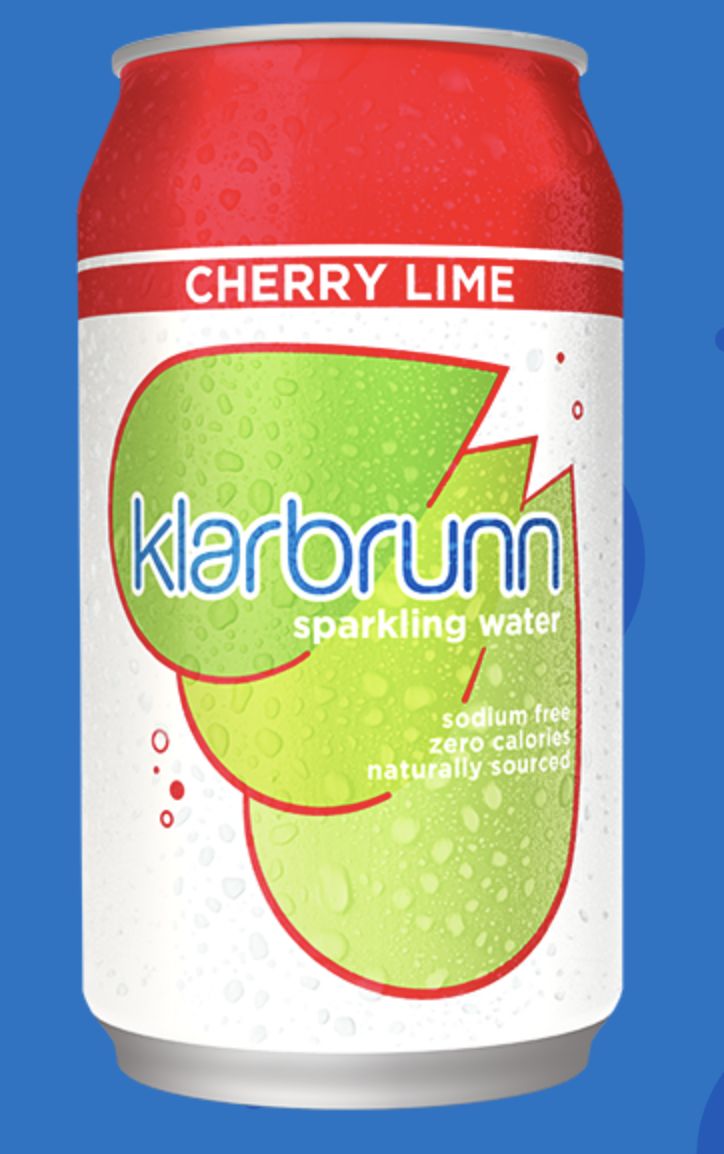 KLARBRUNN CHERRY LIME SPARKLING WATER