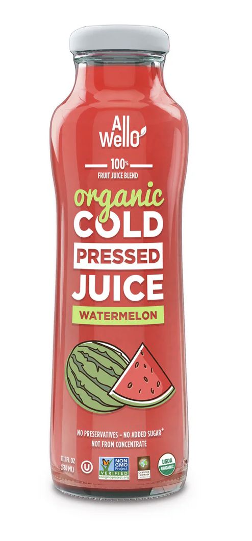 ALL WELLO ORGANIC WATERMELON COLD PRESSED JUICE