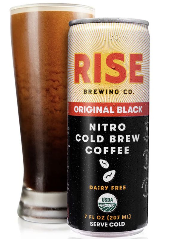 RISE ORIGINAL BLACK NITRO COLD BREW COFFEE