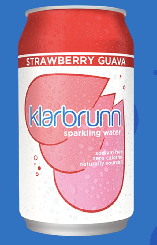 KLARBRUNN STRAWBERRY GUAVA SPARKLING WATER