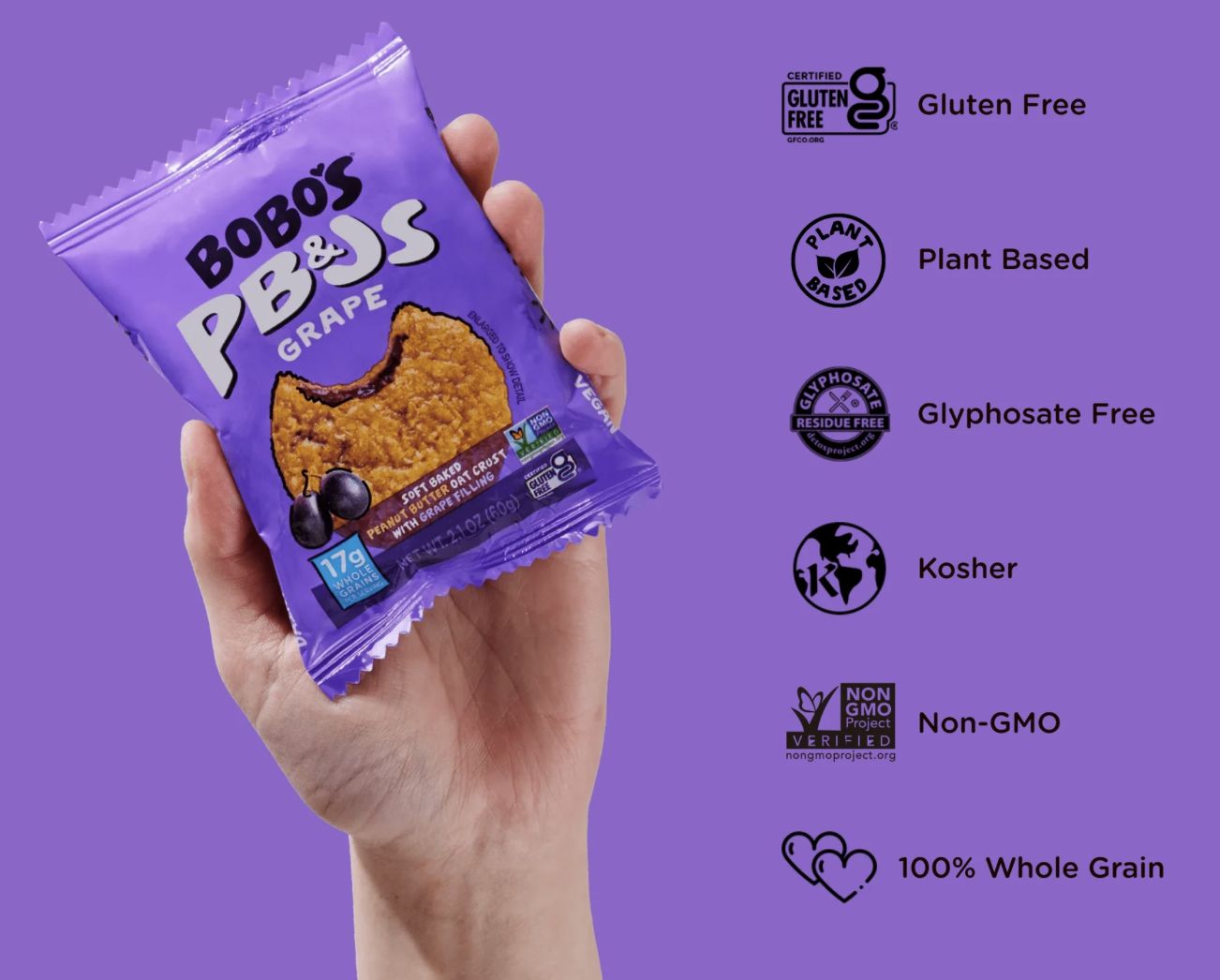 BOBO'S PB&amp;J GRAPE