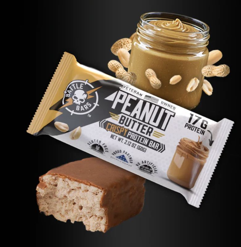 BATTLE BARS PEANUT BUTTER PROTEIN BAR