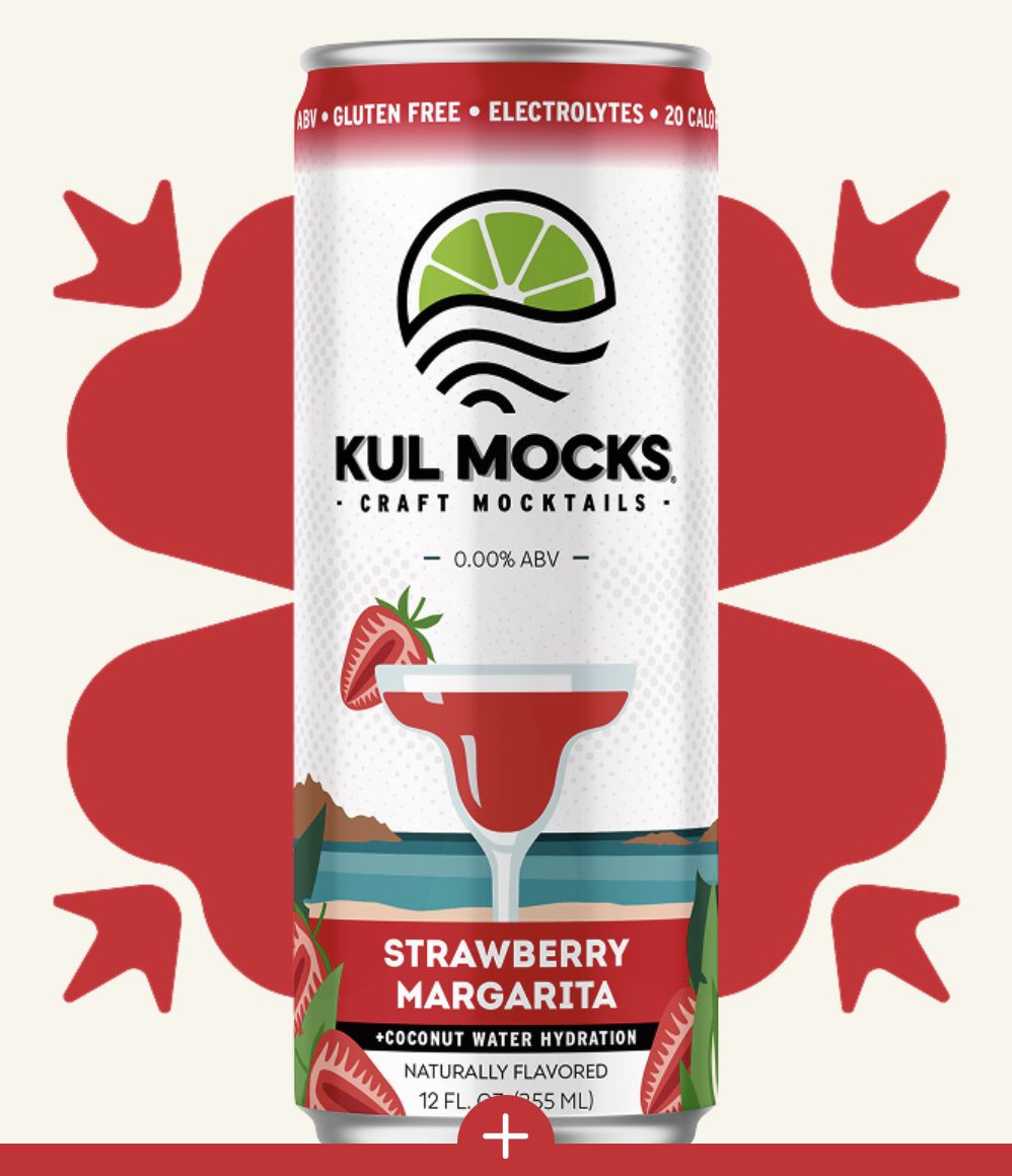 KUL MOCKS STRAWBERRY MARGARITA MOCKTAIL
