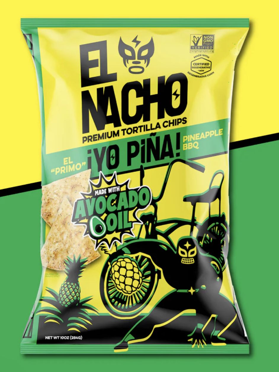 EL NACHO PINEAPPLE BBQ CHIPS