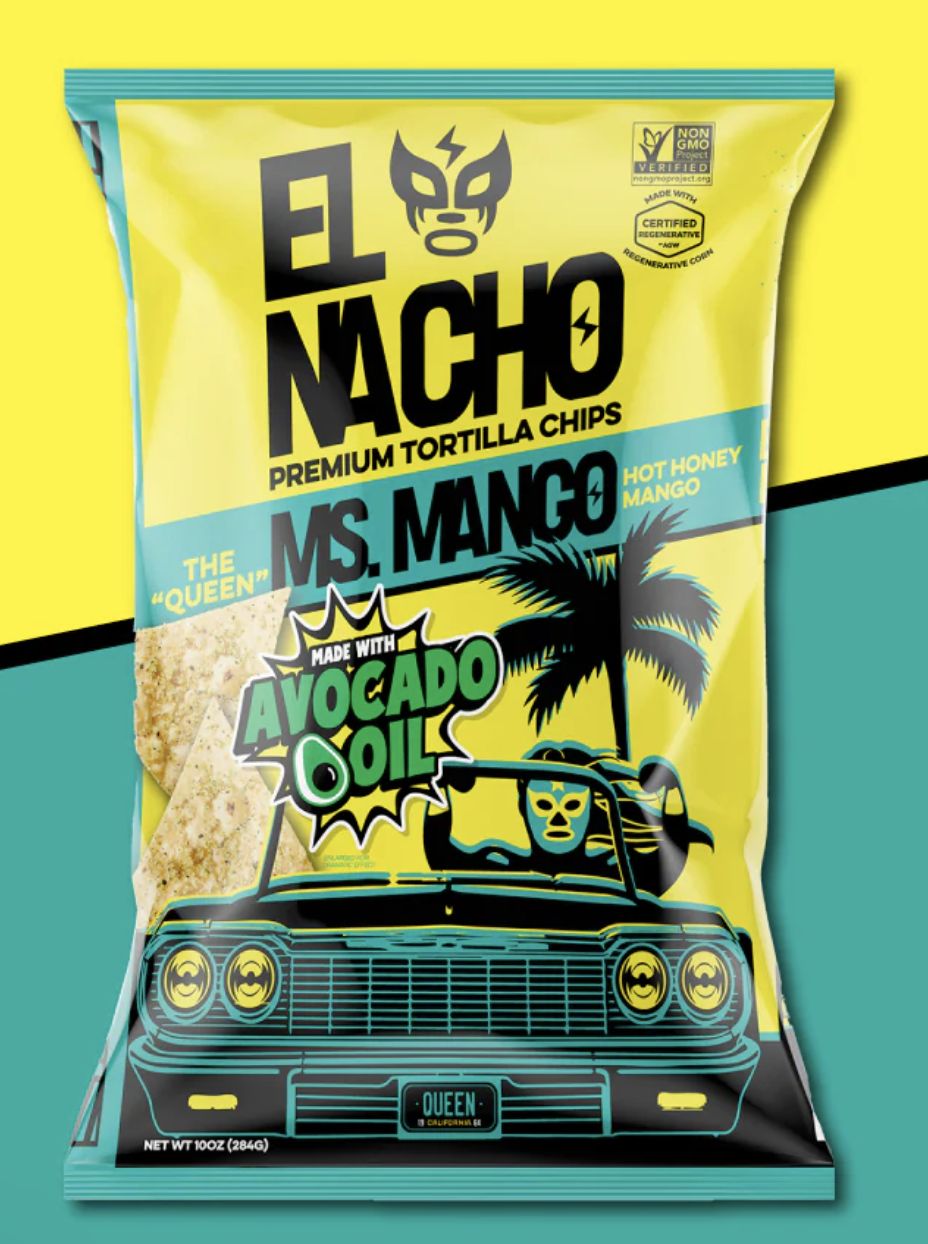 EL NACHO HOT HONEY MANGO CHIPS