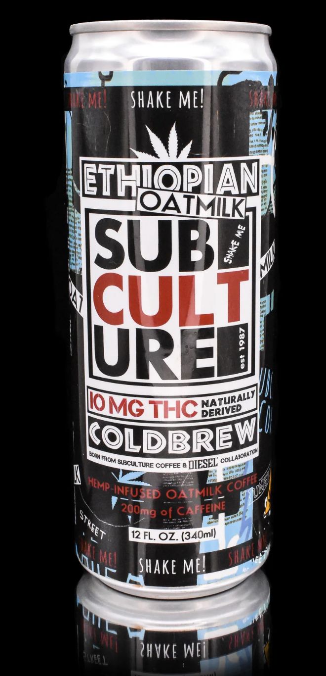 SUB CULTURE OAT MILK COLD BREW COFFEE 10MG